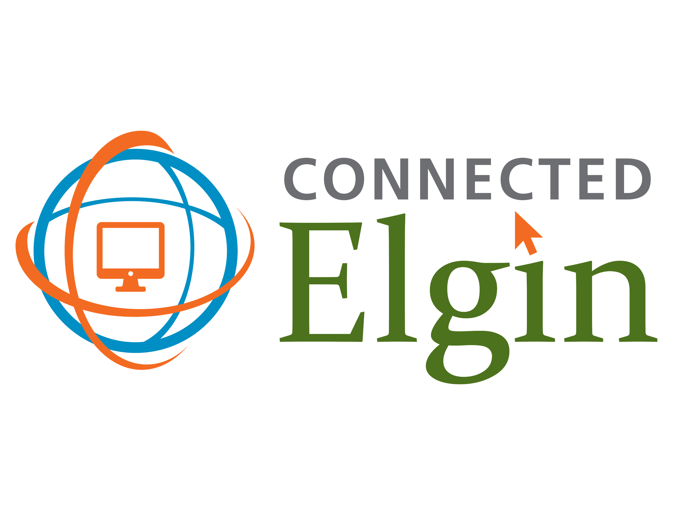 County of Elgin Connected Elgin Logo Simply Stated Solutions