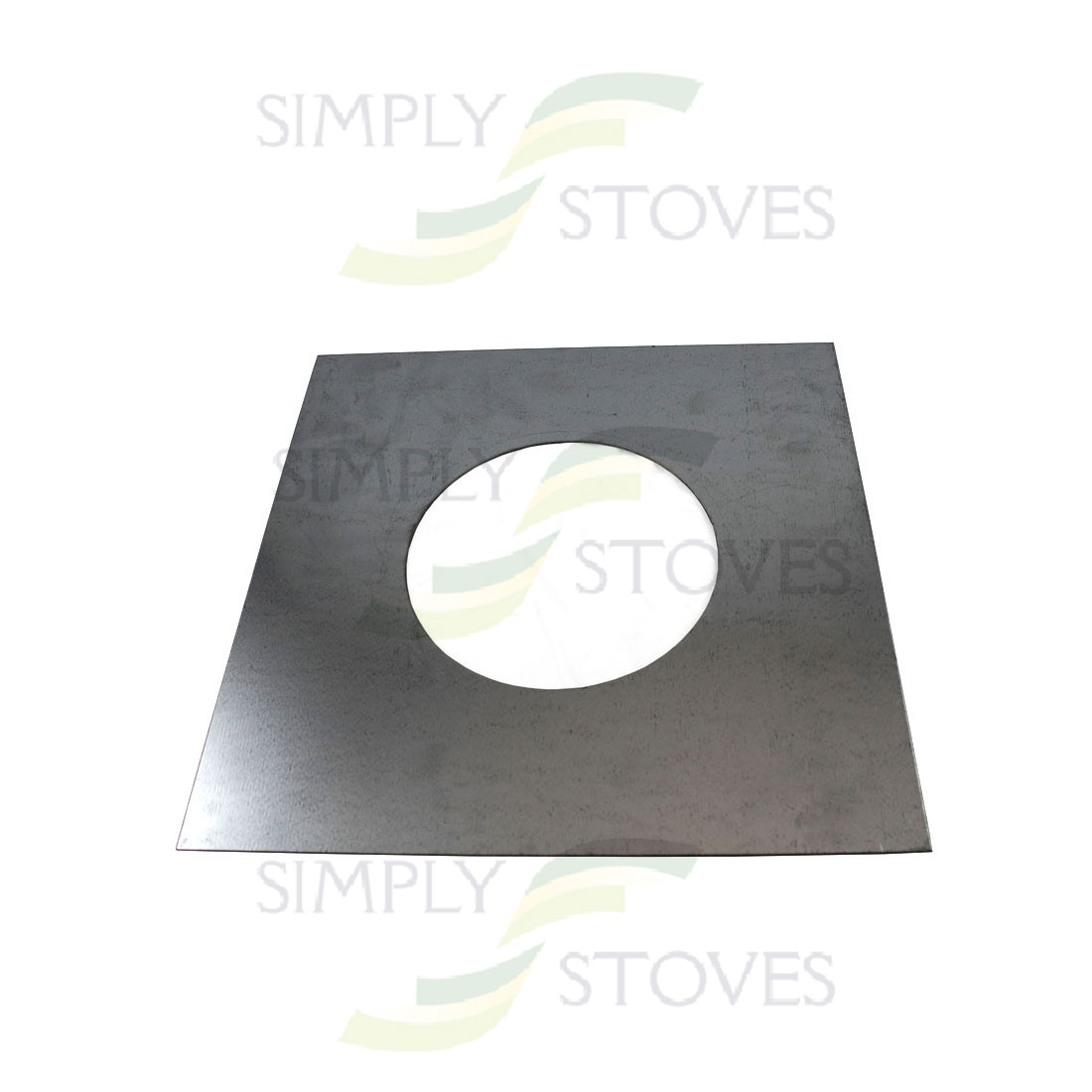 4" 100mm Twin Wall Firestop Spacer Simply Stoves