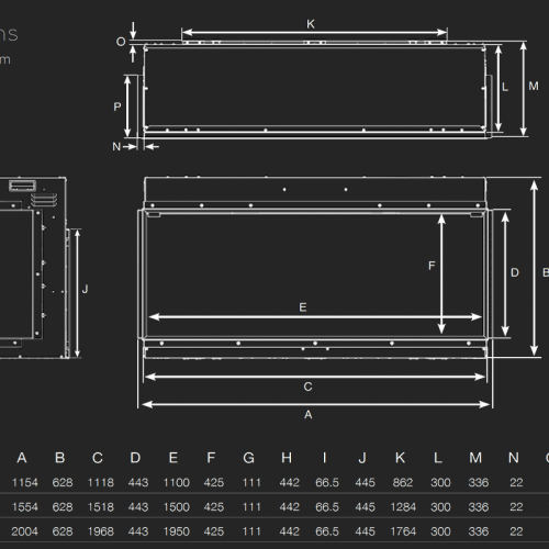 Gazco Onyx Avanti 150RW Electric Fire Simply Stoves