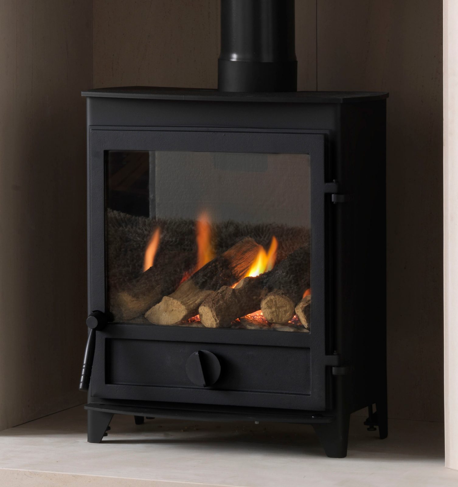 Fireline FPW Conventional Flue, LPG Gas Stove Simply Stoves
