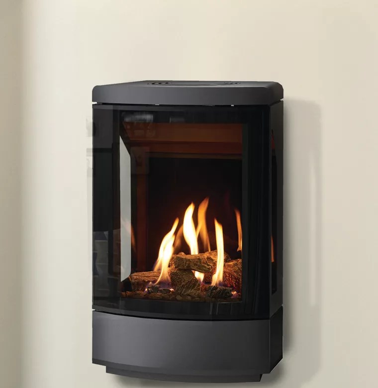 Gazco Loft Log Effect Conventional Natural Gas Stove Simply Stoves