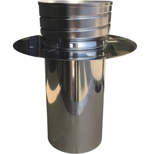 MiFlues ScrewFIX Top Hat Adaptor Ø80 Simply Stoves
