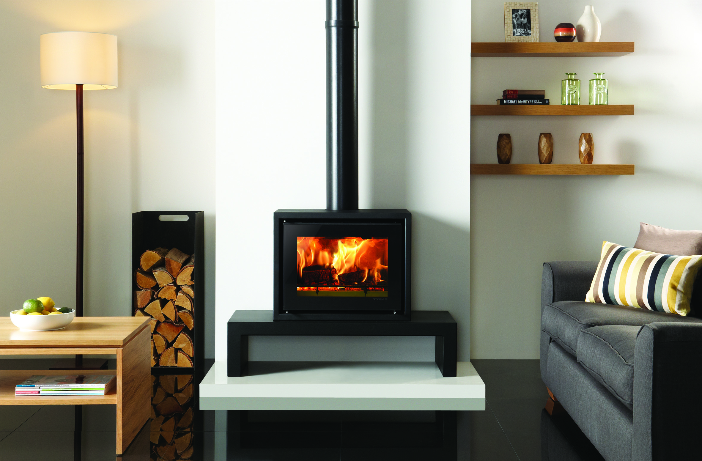 Stovax Riva Studio 500 Freestanding Wood Burning Stove Simply Stoves