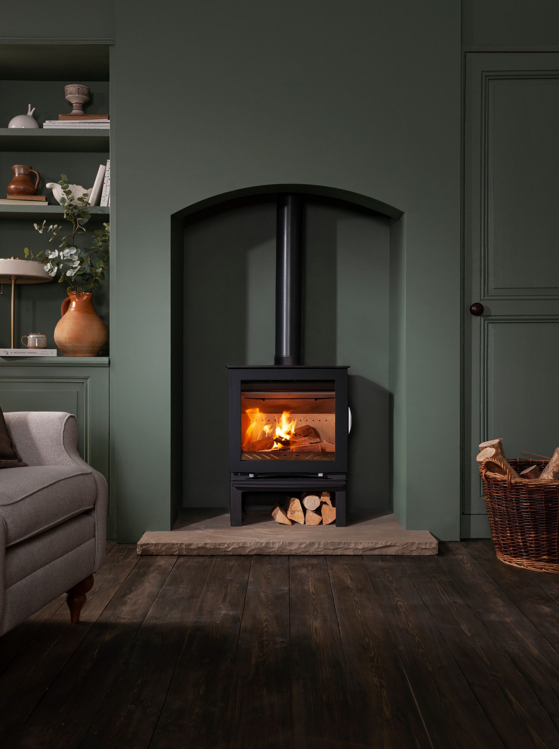Arada M Series Widescreen Steel Wood Burning Stove Simply Stoves