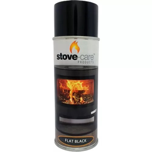 MiFlues StoveCare Spray Paint 400ml Flat Black Simply Stoves