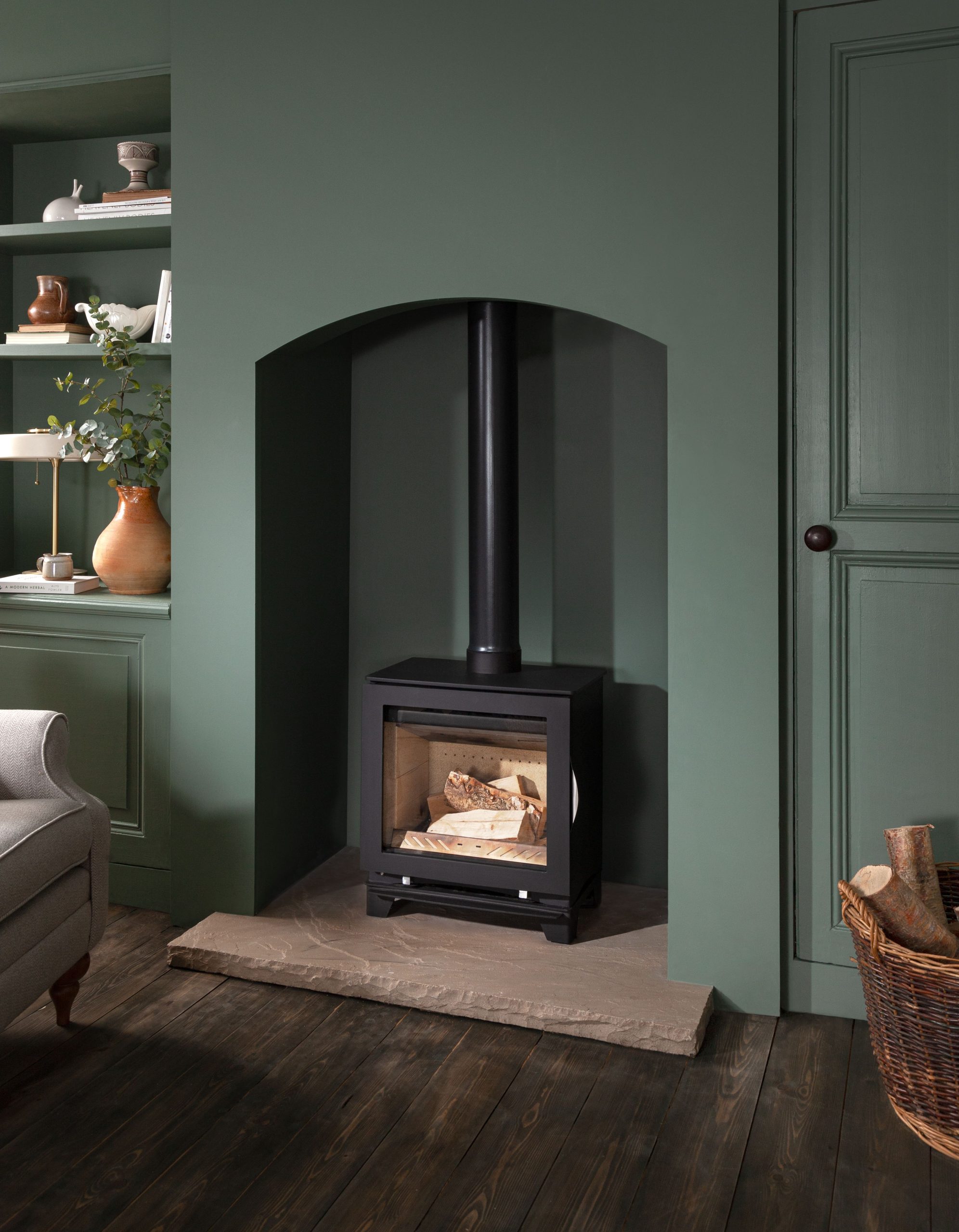 Arada M Series Widescreen Steel Wood Burning Stove Simply Stoves