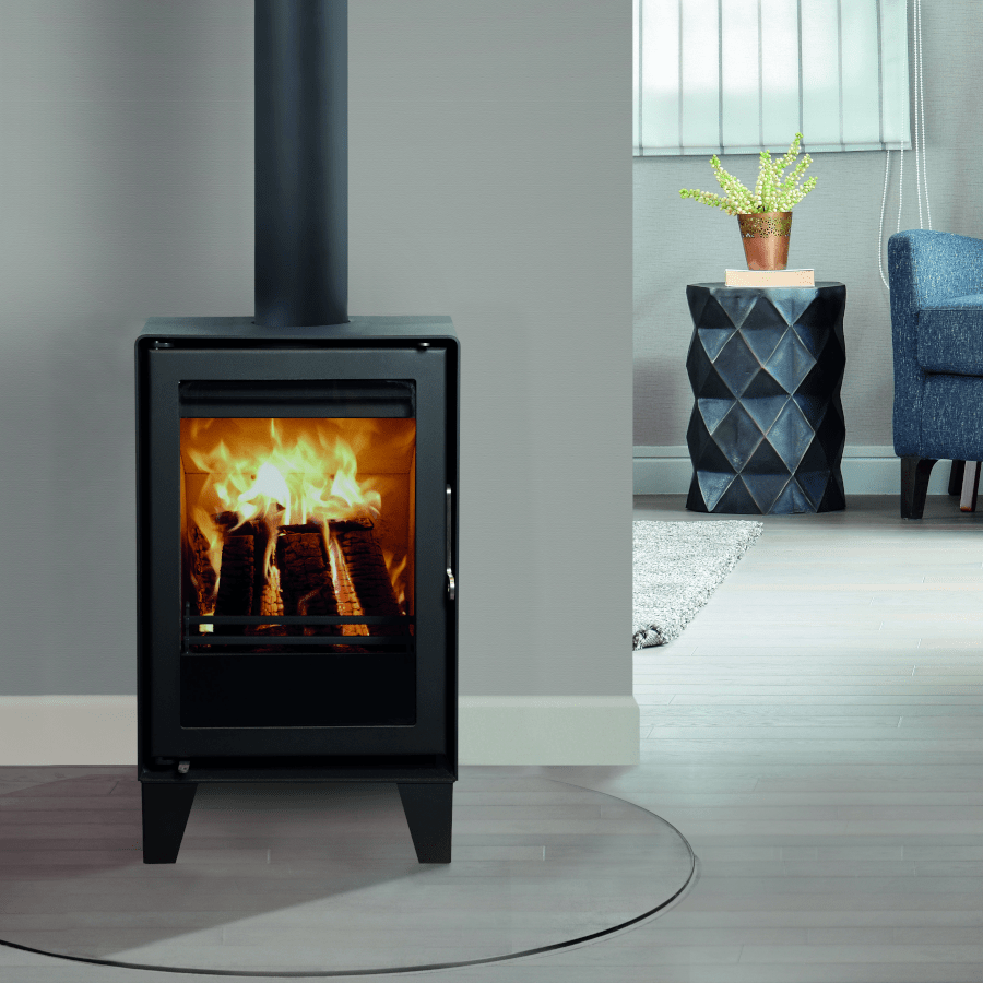 Westfire Uniq 35 Multi Fuel Stove with 100mm Legs Simply Stoves