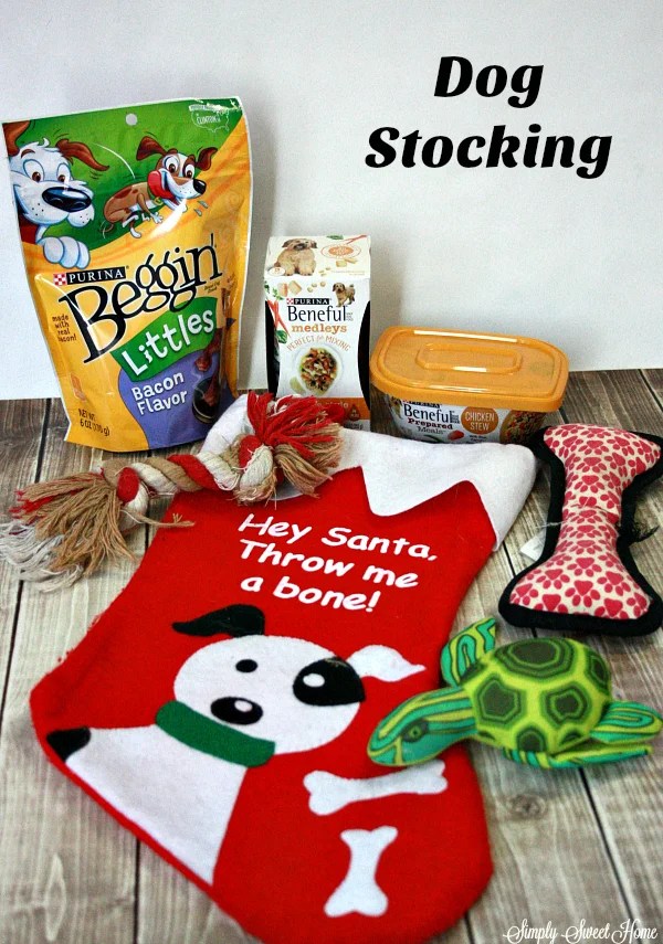 DIY No Sew Pet Blanket and Pet Stockings with Purina Simply Sweet Home