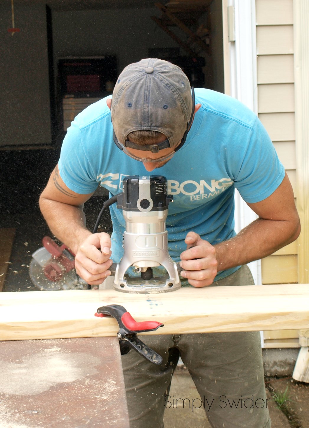 How to make wood stairs treads for cheap