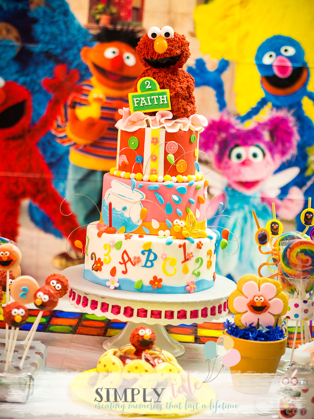 Elmo {Sesame Street} Birthday Simply Tale