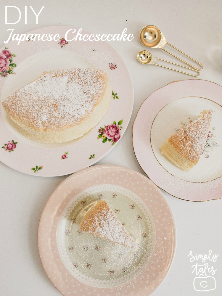 {Baking} Japanese Cheesecake Simply Tale