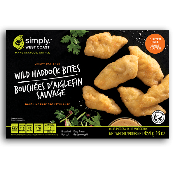 Wild Haddock Bites Simply West Coast