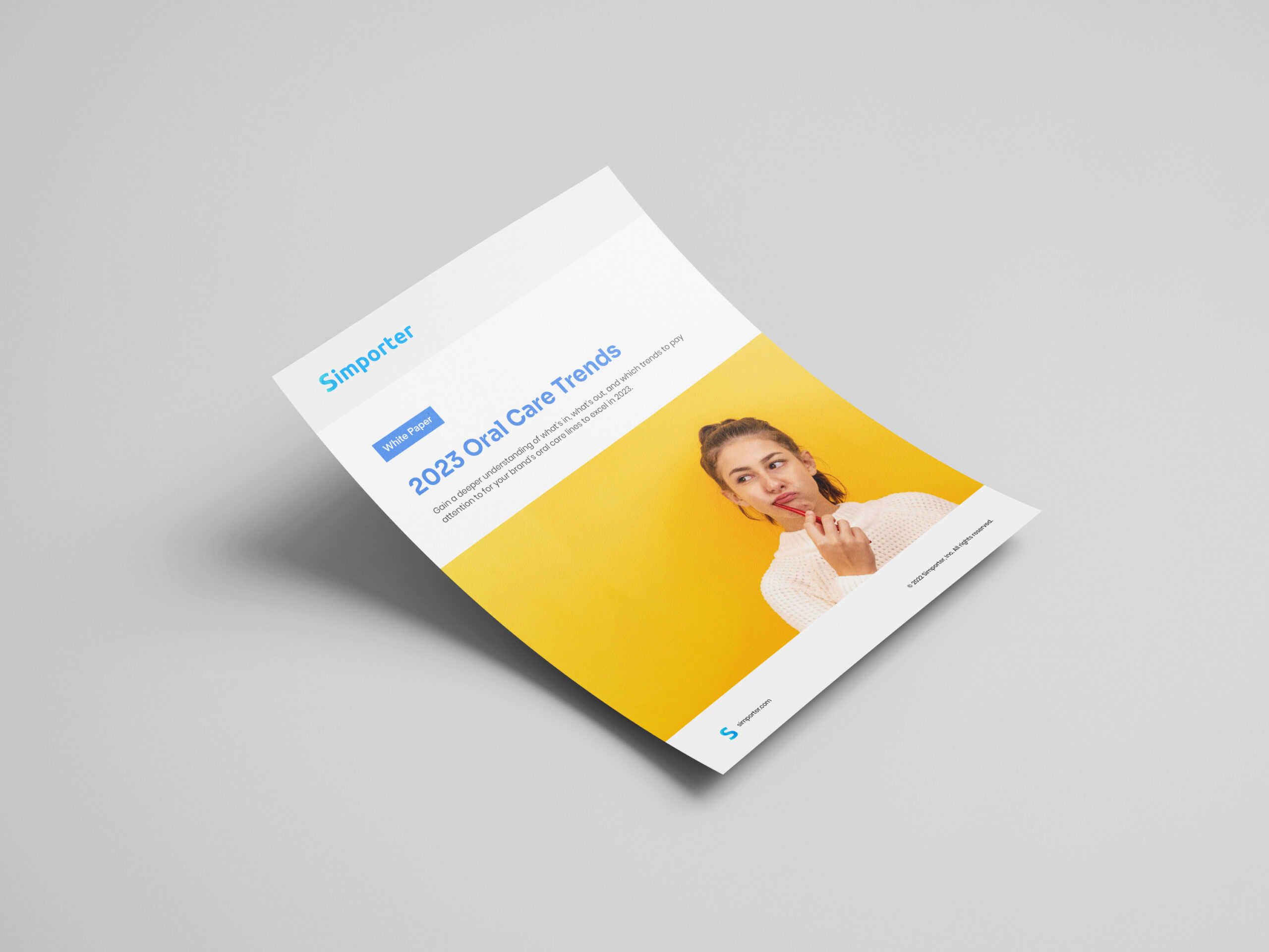 White Paper. 2023 Oral Care Trends Simporter