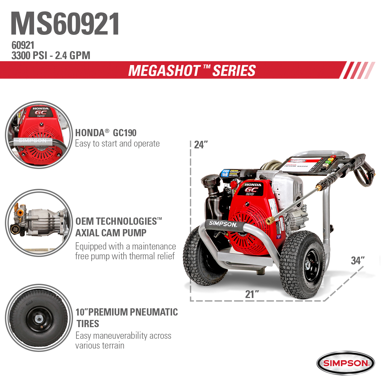 MegaShot MS60921Simpson