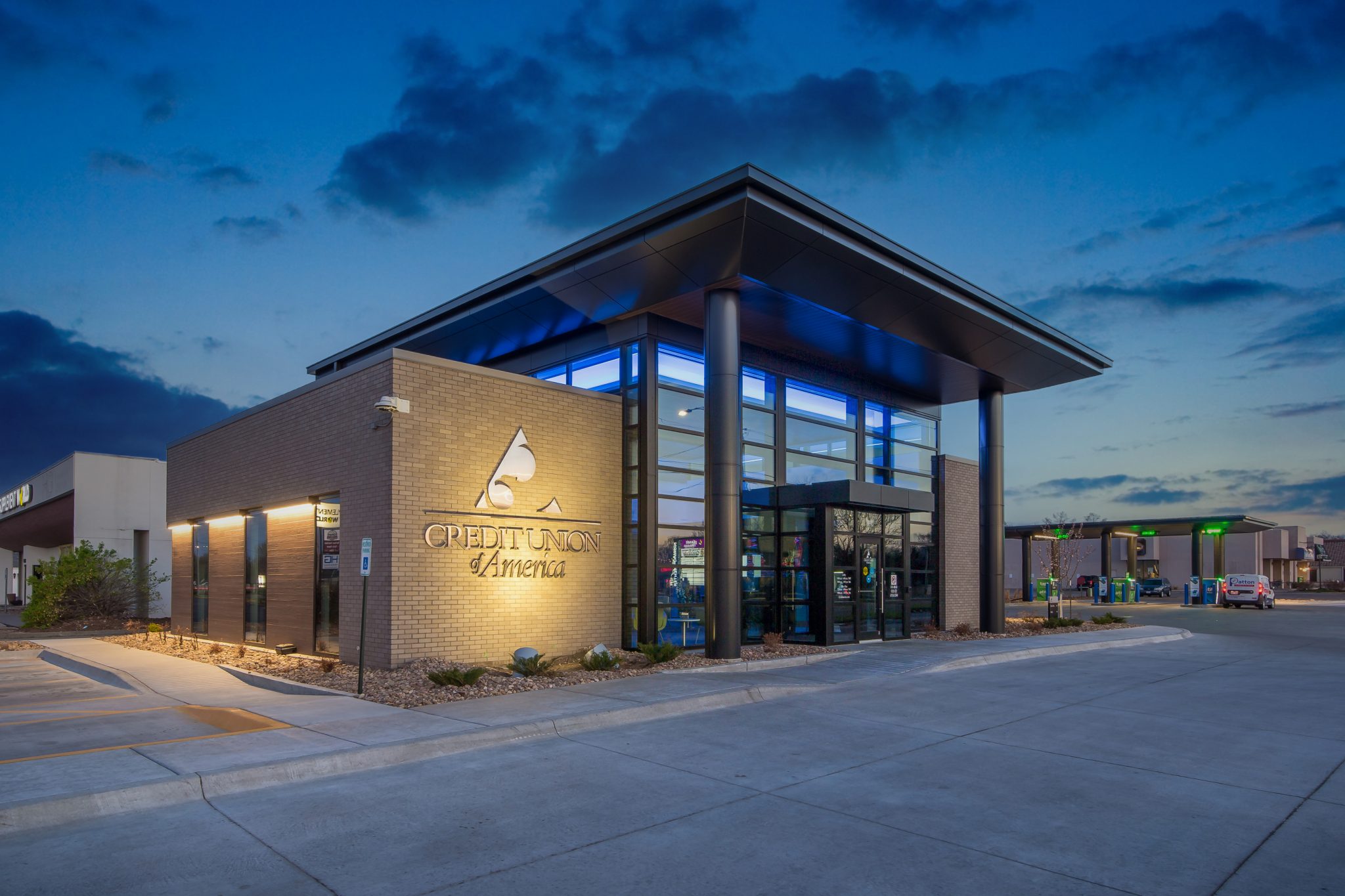 CREDIT UNION OF AMERICA BRANCHES Simpson Construction