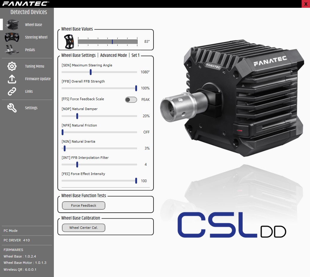 Fanatec CSLDD Direct Drive Base Review SimracingPC