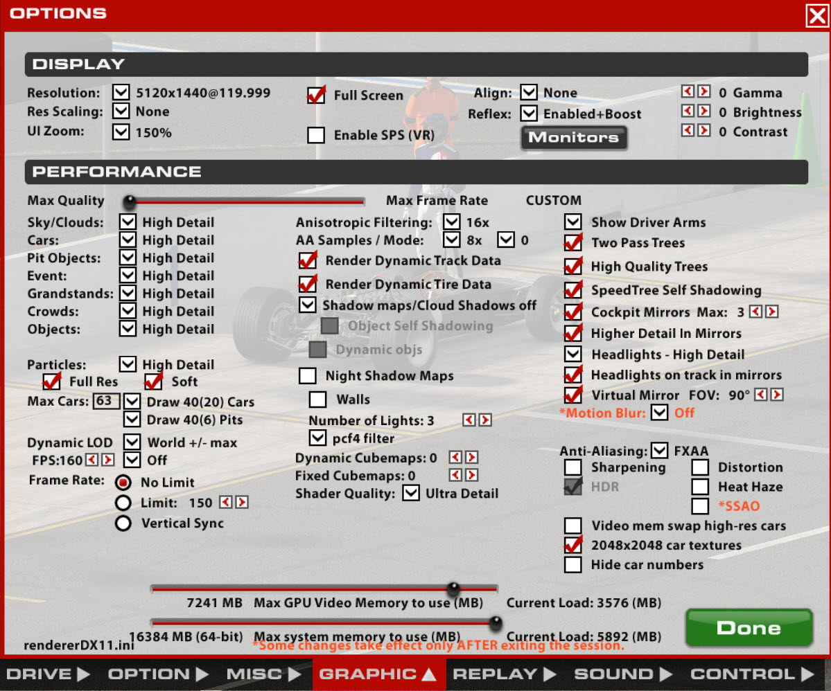 iRacing Graphics Settings Everything you need to know for a better FPS