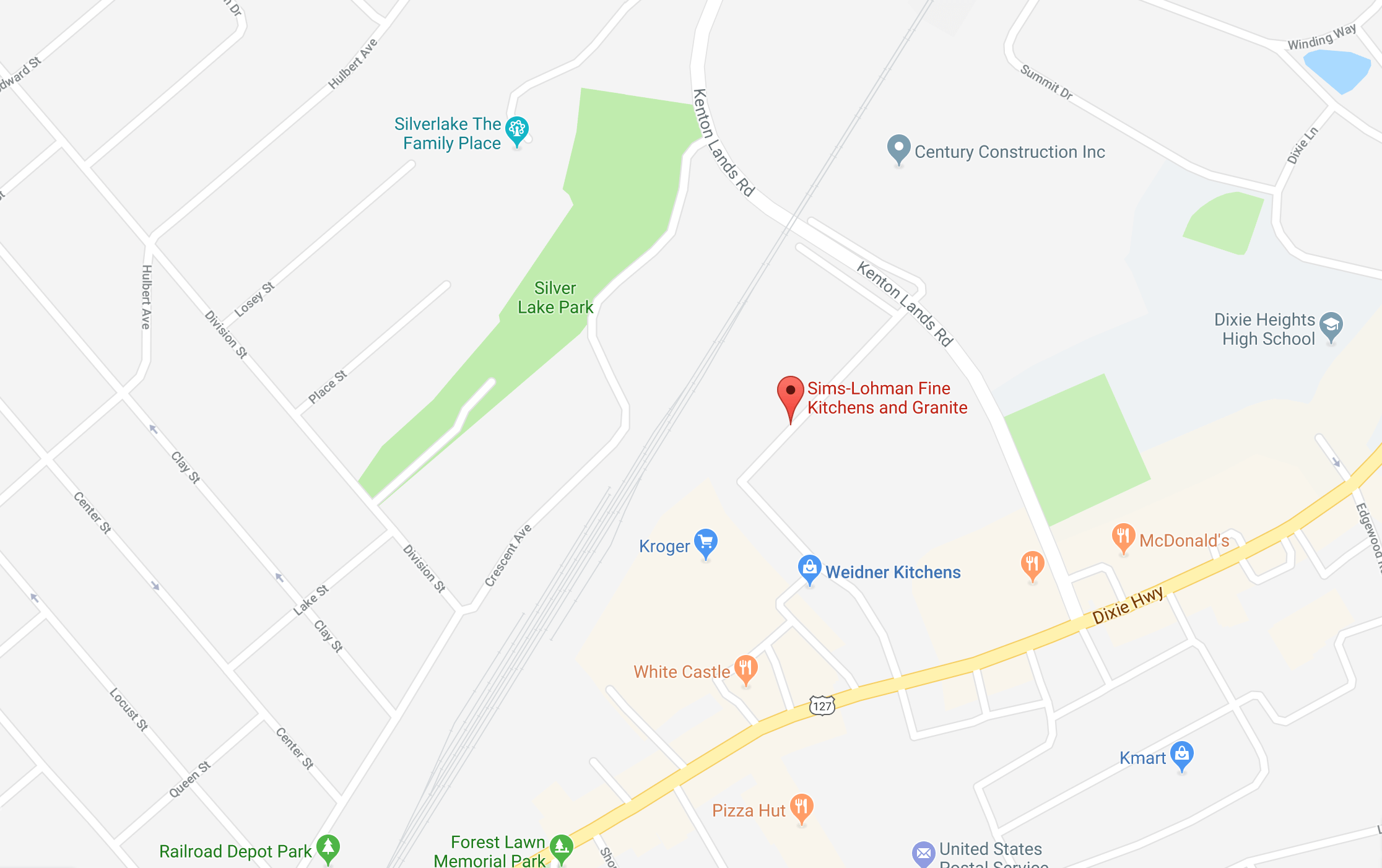 Visit any of our and granite showrooms nearest your location