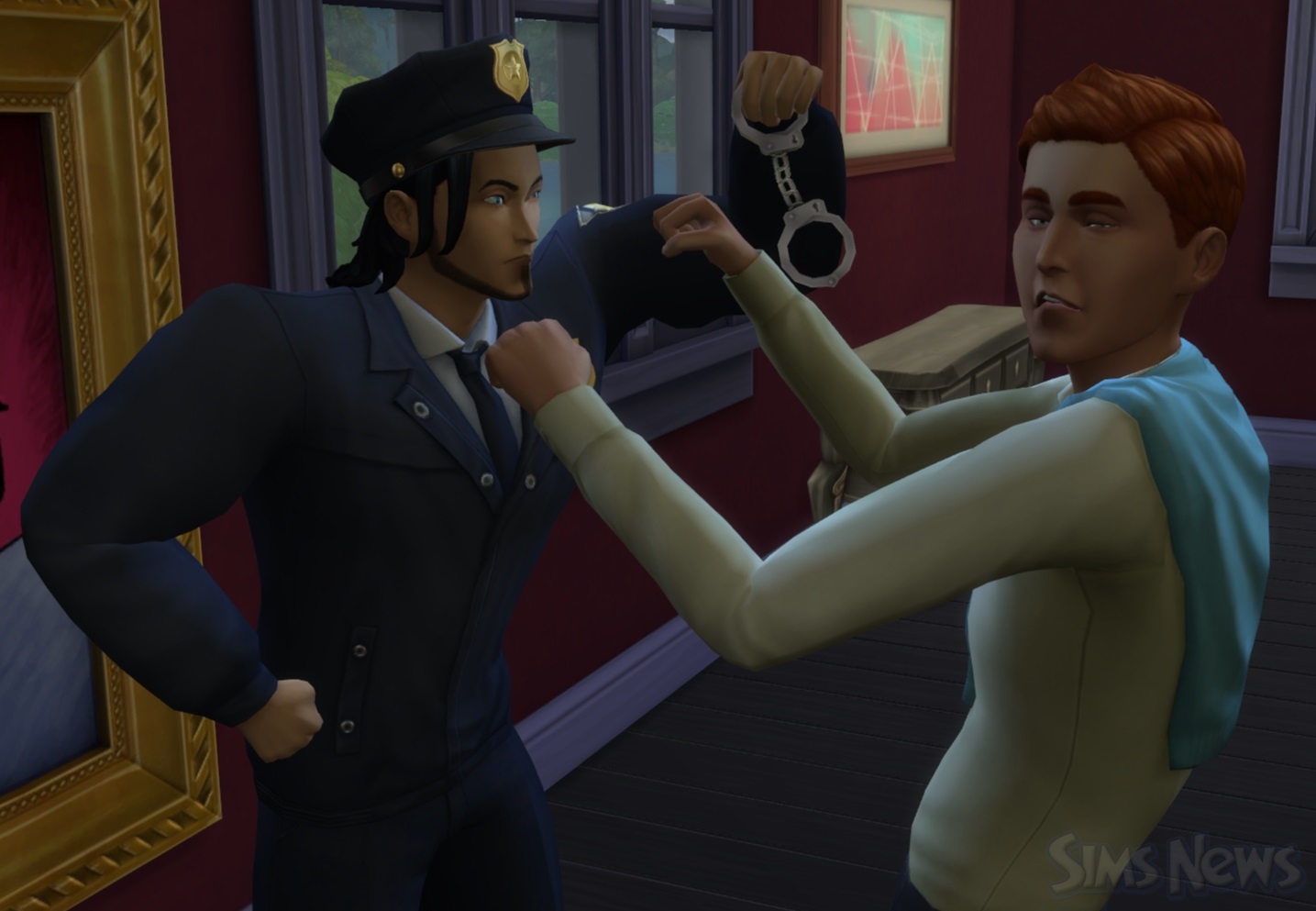 Карьера детектива в The Sims 4 На работу! симс 4 на работу детектив