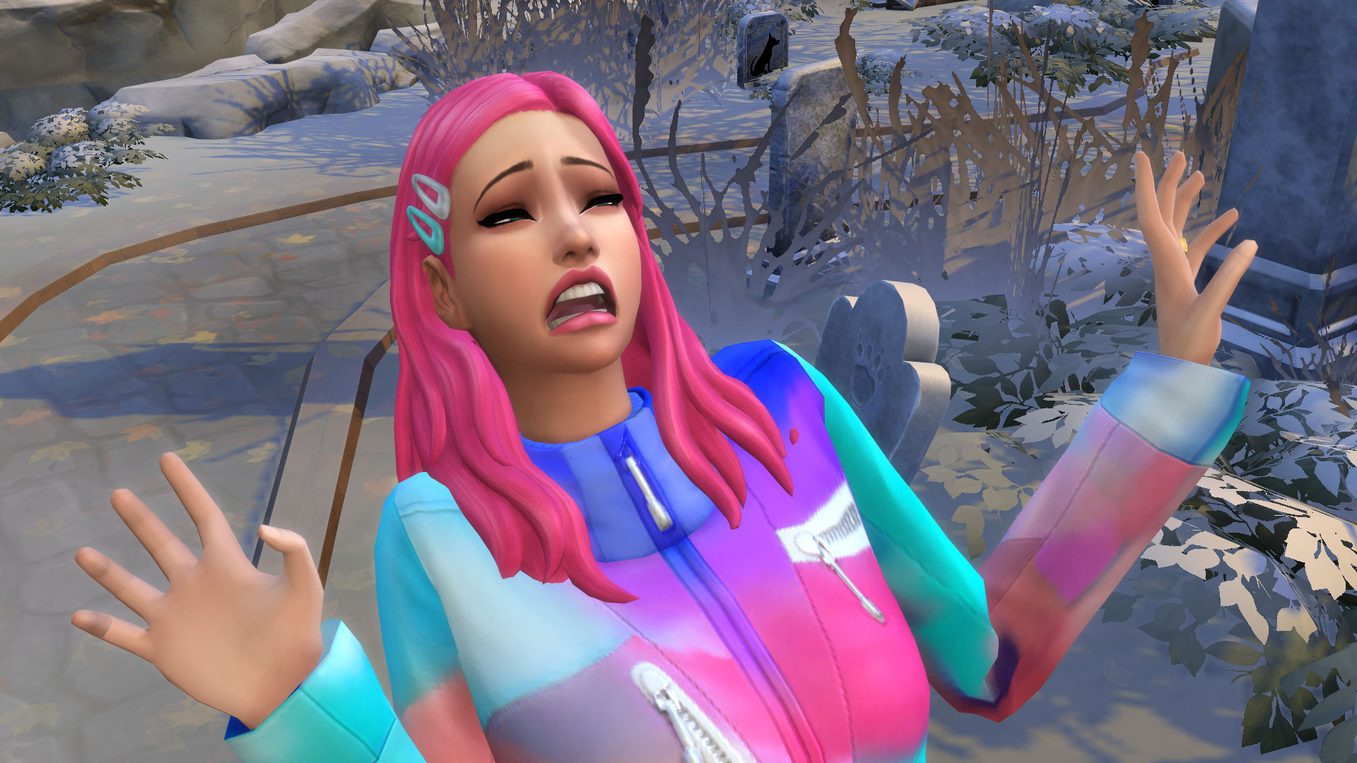 New Scared & Terrified Emotions + Cheats Sims Online