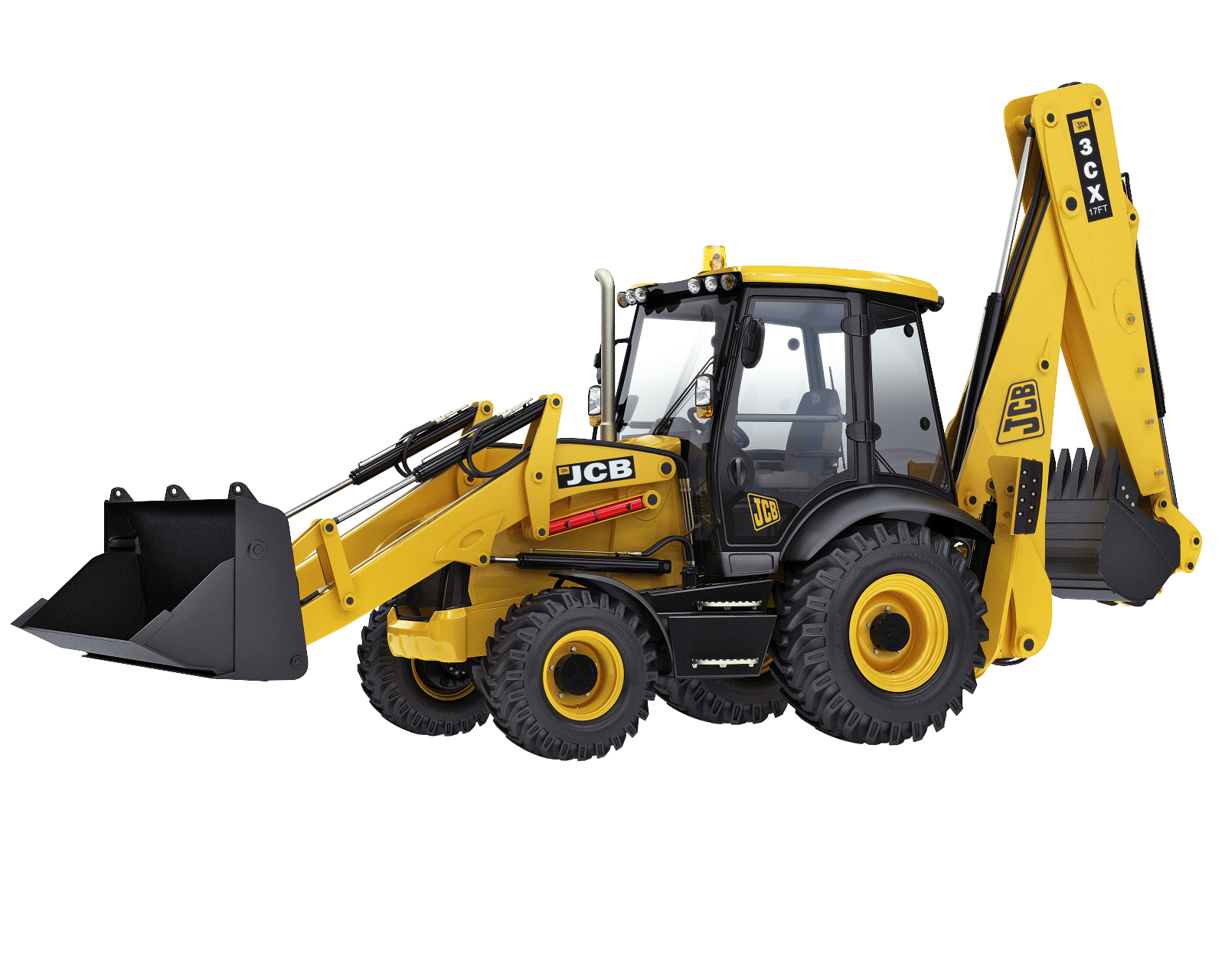 DLX Guide Heavy Equipment Backhoe