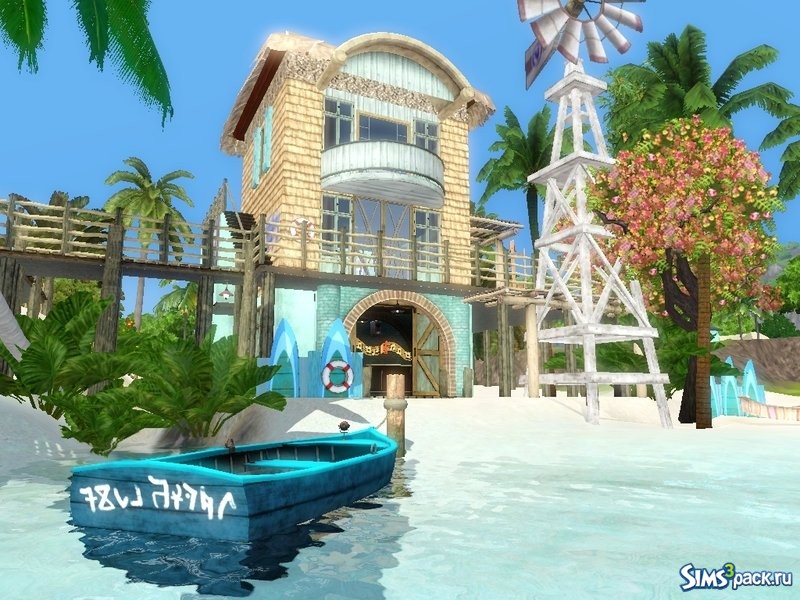 Скачать дом Gull Cove от fredbrenny для Симс 3