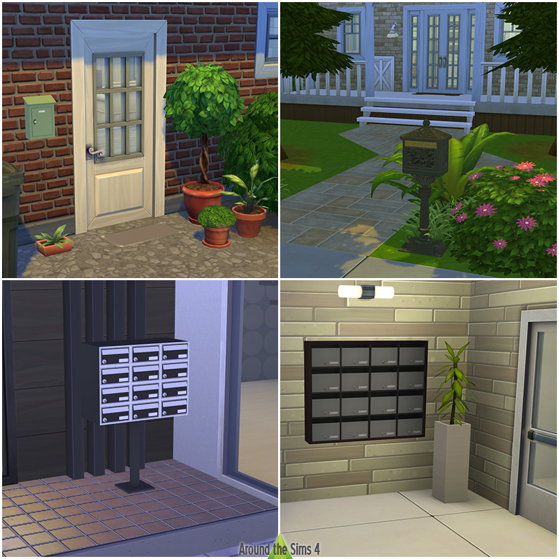 Around the Sims 4 Custom Content Download Mailbox functional and