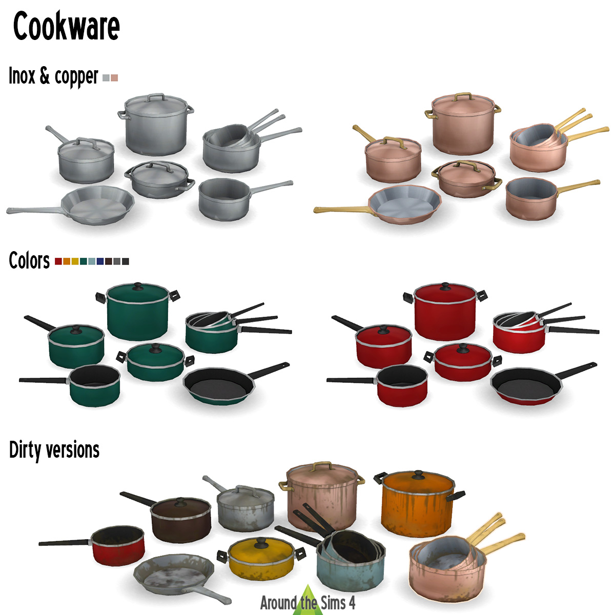 Around the Sims 4 Custom Content Download Cookware