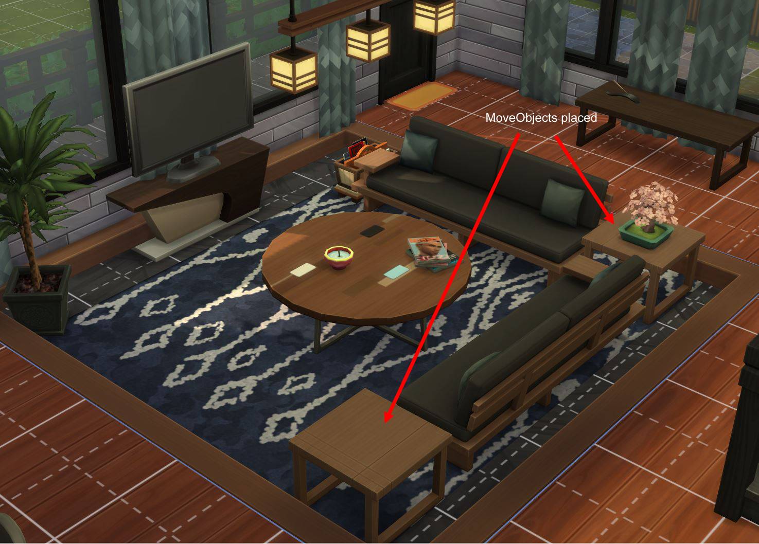 Sunken Living Room Sims 4 Baci Living Room
