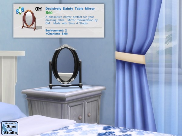 Sims 4 Studio Small mirror • Sims 4 Downloads