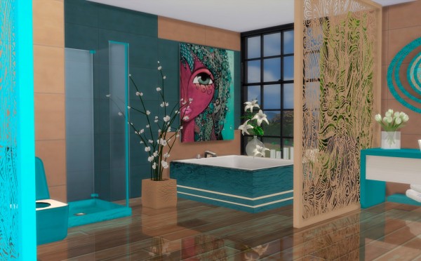 PQSims4 Bathroom Altea • Sims 4 Downloads