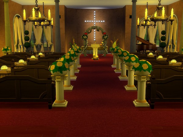 The Sims Resource St Mary's Church by Sharon337 • Sims 4 Downloads