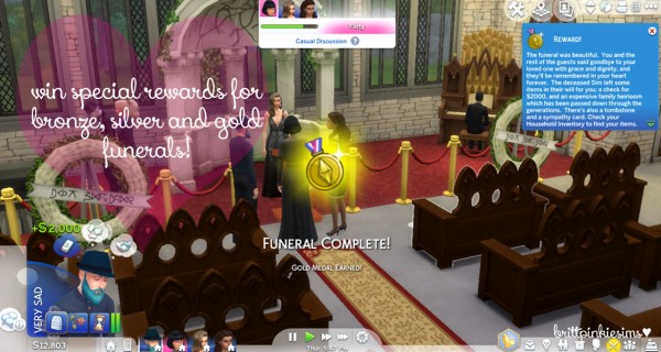 Brittpinkiesims Funeral Event Mod • Sims 4 Downloads