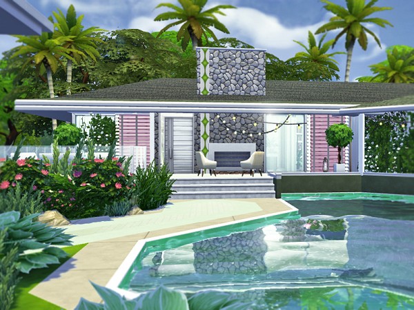 The Sims Resource Marilu house by Rirann • Sims 4 Downloads