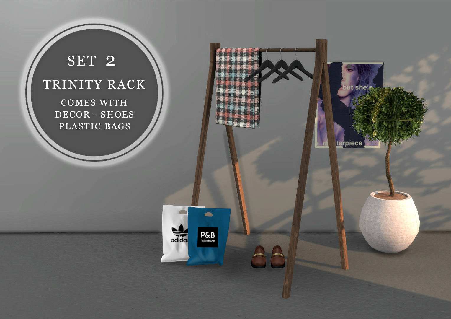 Sims 4 Elemental Display Rack