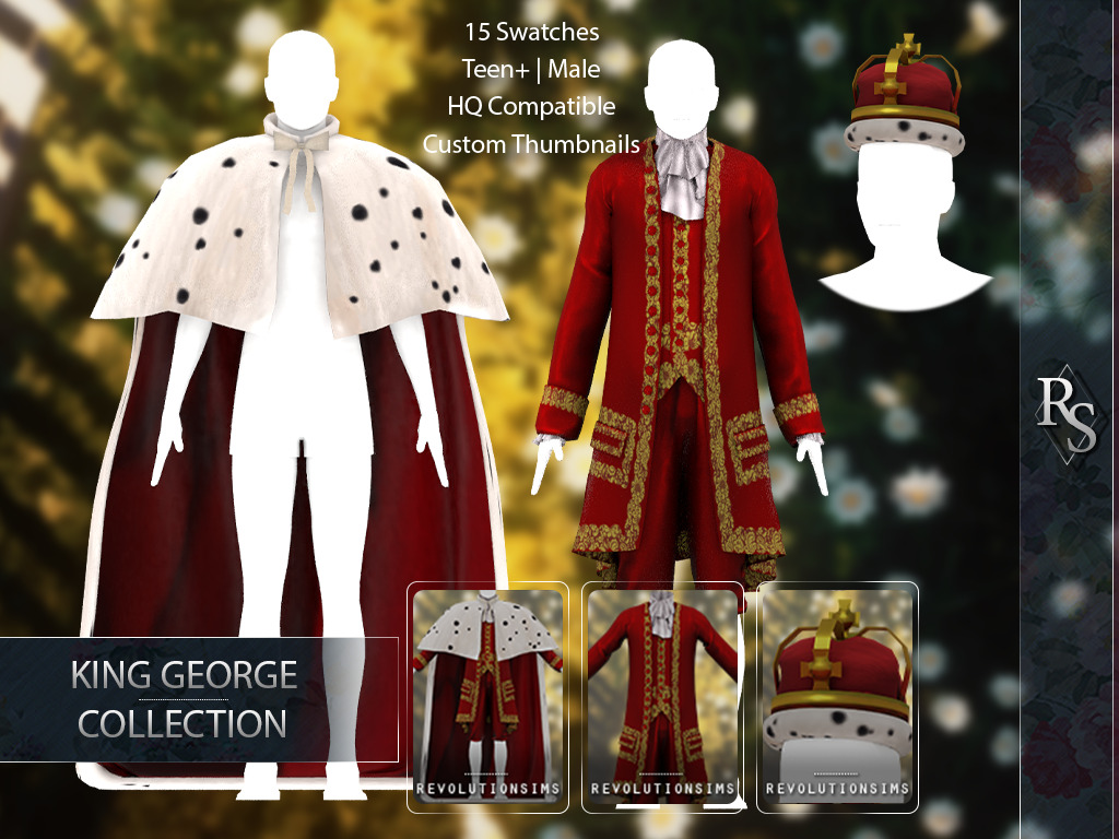 King Collection from Revolution Sims • Sims 4 Downloads