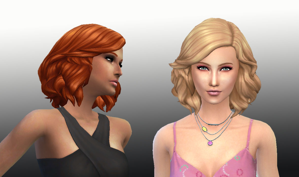 Sims 4 Hairs Mystufforigin Medium Soft Wavy