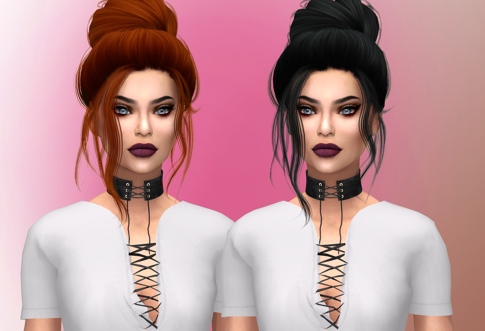 Kenzar Sims Simpliciaty Divine Hair Naturals Sims 4 Hairs