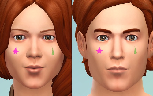 Hisoka from Hunter x Hunter face paint at Jongarakun’s
