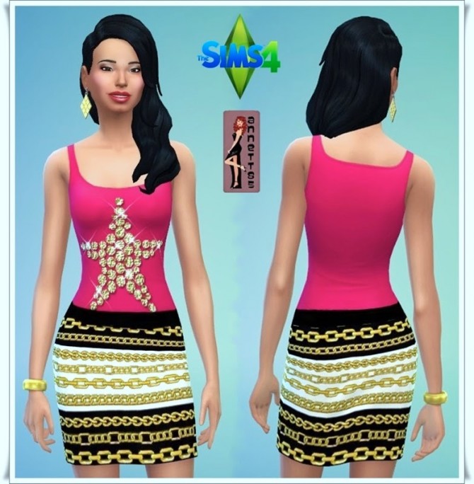 Party Outfit 1 at Sims 4 Welt » Sims 4 Updates