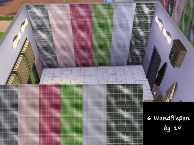 Wall tiles Set 1 at 19 Sims 4 Blog » Sims 4 Updates