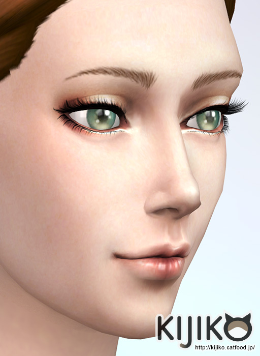 3D lashes curly edition at Kijiko » Sims 4 Updates