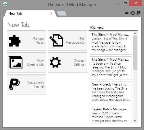 The Sims 4 Mod Manager by Raxdiam at Mod The Sims » Sims 4 Updates