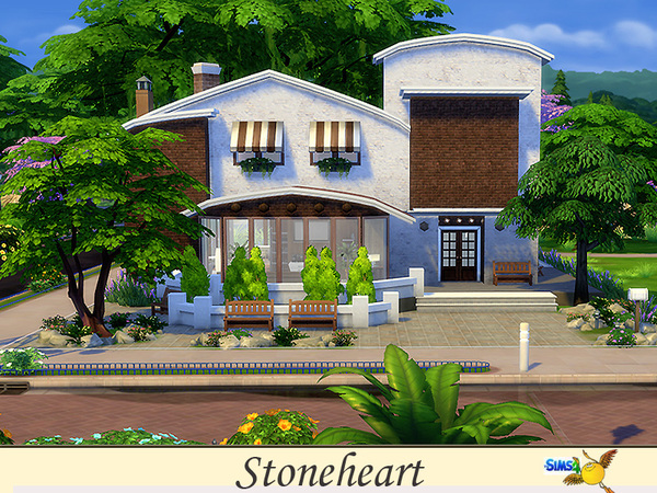 Stoneheart house by Evi at TSR » Sims 4 Updates
