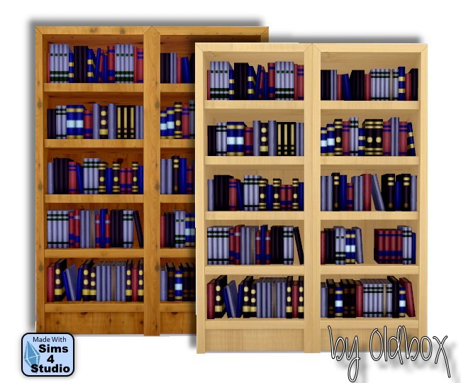 Sims 4 Antique Bookcase