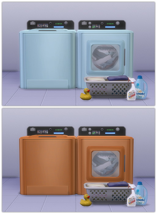 Washer & Dryer recolors at 13pumpkin31 » Sims 4 Updates