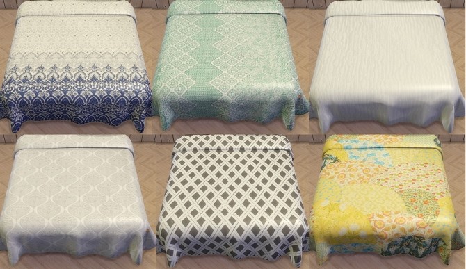 Bed pillows & blanket conversions TS2TS4 at MIO » Sims 4 Updates