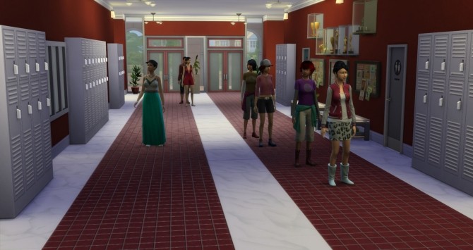 Willow Creek High School by sim4fun at Sims Fans » Sims 4 Updates