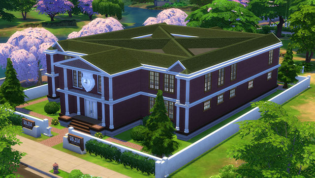 Elementary School by Sim4fun at Sims Fans » Sims 4 Updates