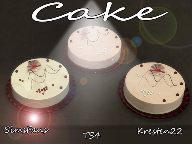 Cake by Kresten 22 at Sims Fans » Sims 4 Updates